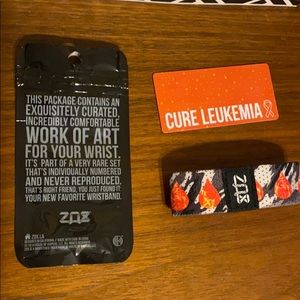 ZOX “Cure Leukemia” wristband